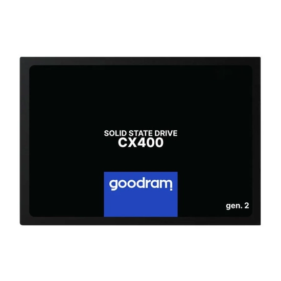 Dysk SSD GOODRAM CX400, 512 GB, czarny, SATA III SSDPR-CX400-512-G2