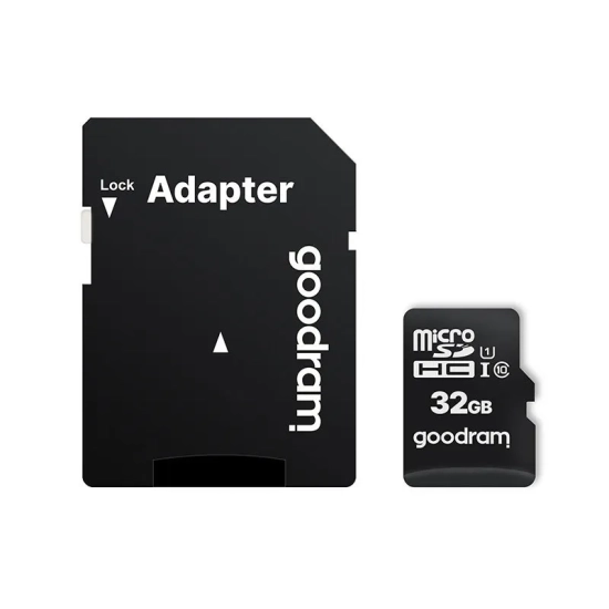 Karta pamięci GOODRAM Microcard 32 GB SD HC UHS-I klasa 10 + SD