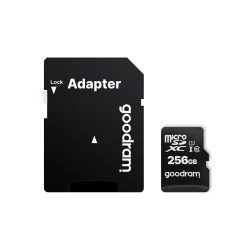 Karta pamięci GOODRAM M1AA 256GB microSDXC UHS-I U1, dokładny wariant M1AA-2560R12.