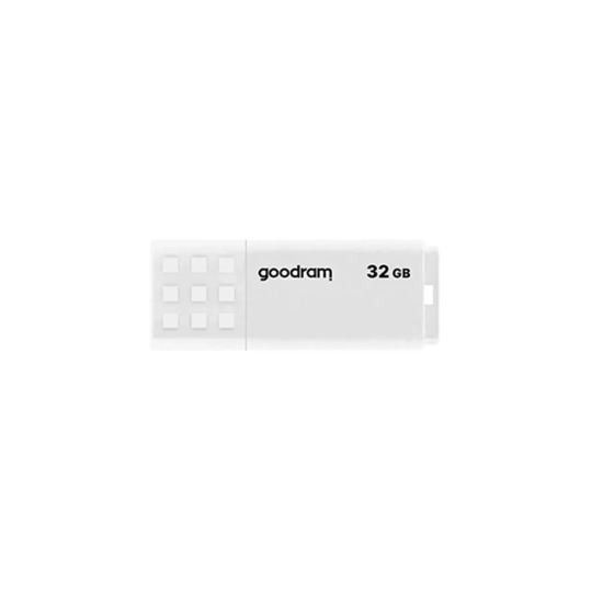 Pendrive Goodram UME2 32 GB w kolorze biały, wariant z USB-A.