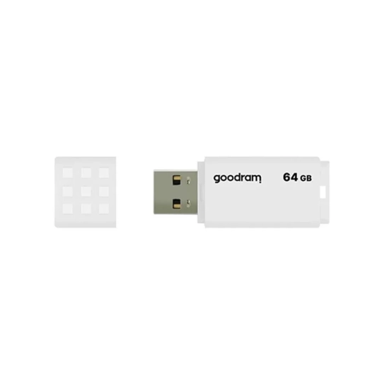 Pendrive GOODRAM USB 2.0, 64 GB, UME2, biały, UME2-0640W0R11, USB A
