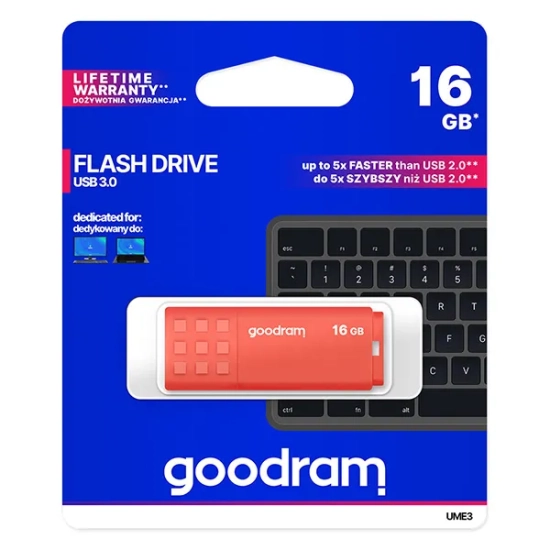 Goodram Pendrive UME3 16 GB UME3-0160O0R11