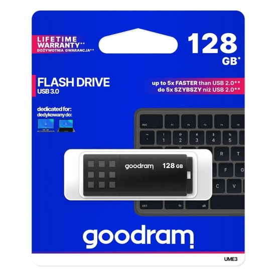 Goodram UME3 128 GB USB 3.2 Gen 1 UME3-1280K0R11