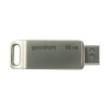Pendrive GOODRAM pamięć 16 GB USB 3.2 Gen 1 USB/USB-C OTG ODA3 srebrny
