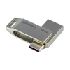 Pendrive GOODRAM pamięć 16 GB USB 3.2 Gen 1 USB/USB-C OTG ODA3 srebrny