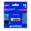 Pendrive GOODRAM pamięć 16 GB USB 3.2 Gen 1 USB/USB-C OTG ODA3 srebrny