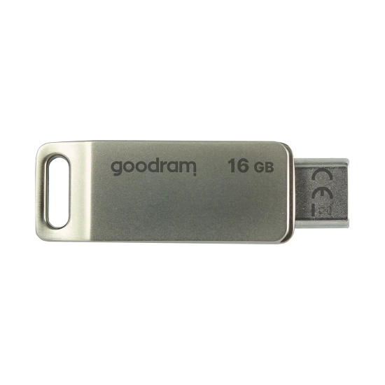 Pendrive GOODRAM pamięć 16 GB USB 3.2 Gen 1 USB/USB-C OTG ODA3 srebrny