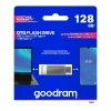 Pendrive GOODRAM 128 GB dwa złącza USB 3.2 + USB-C OTG ODA3 srebrny
