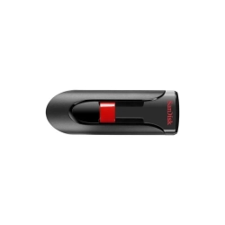 Pendrive SanDisk Cruzer Glide 128 GB (SDCZ60-128G-B35), wysuwane złącze.