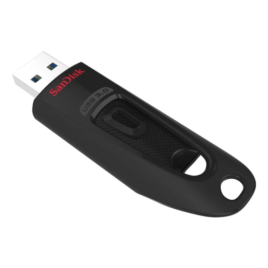 Pendrive SanDisk Ultra 256 GB (SDCZ48-256G-U46), zdejmowana zaślepka.