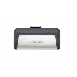 Pendrive SanDisk Ultra Dual Drive 256 GB (SDDDC2-256G-G46), z konstrukcją złącza: wysuwane.