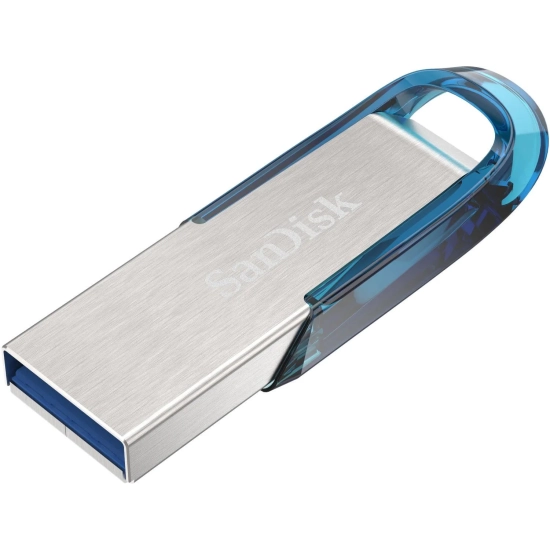 Pendrive SanDisk Ultra Flair 32 GB (SDCZ73-032G-G46B), stałe złącze.