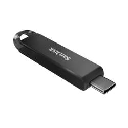 Pendrive SanDisk Ultra USB Type-C 64 GB czarny, model SDCZ460-064G-G46, złącze USB-C.