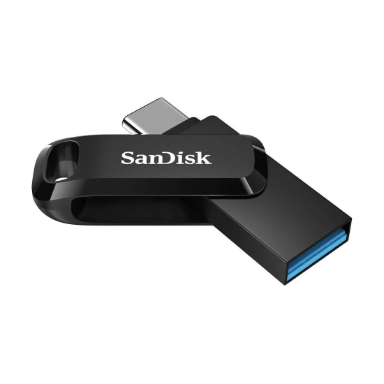 Pendrive SanDisk Ultra Dual Drive Go 32 GB (SDDDC3-032G-G46), obrotowa osłona.