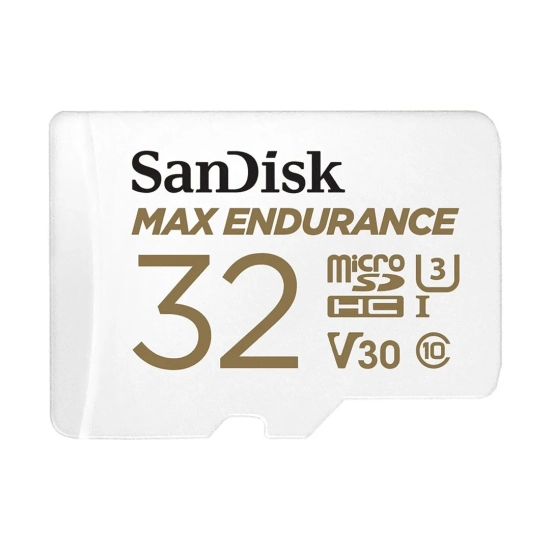 Karta pamięci SanDisk MAX ENDURANCE 32GB microSDHC U3 V30, dokładny wariant SDSQQVR-032G-GN6IA.