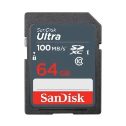 Karta pamięci SanDisk Ultra 64GB SDXC UHS-I, dokładny wariant SDSDUNR-064G-GN3IN.