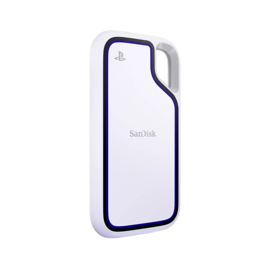 Przenośny dysk SSD SanDisk Extreme Portable SSD for PS5 2 TB, model SDSSDE62P-2T00-G25.