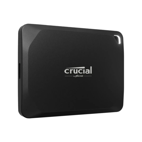 Przenośny dysk SSD Crucial X10 Pro 4 TB, model CT4000X10PROSSD9, kolor czarny.