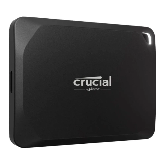 Zewnętrzny dysk SSD Crucial X10 Pro 2 TB w kolorze czarnym, wariant CT2000X10PROSSD9.