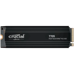Crucial T705 1 TB SSD NVMe PCIe 5.0 z radiatorem