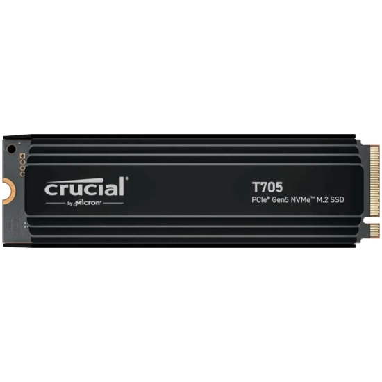 Crucial T705 1 TB SSD NVMe PCIe 5.0 z radiatorem