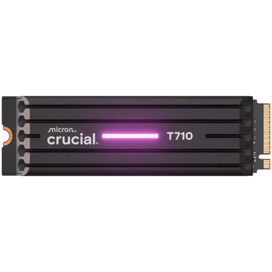 Crucial T710 1 TB SSD NVMe PCIe 5.0 z radiatorem
