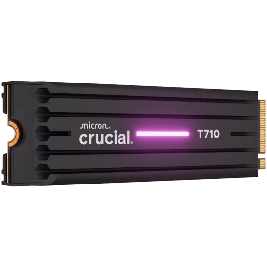 Crucial T710 1 TB SSD NVMe PCIe 5.0 z radiatorem
