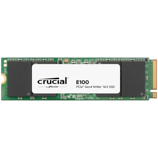 Crucial E100 480 GB SSD NVMe PCIe 4.0 M.2