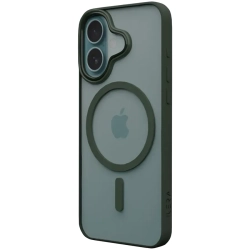 Etui iLera Go ColorAnt Clear ILGCACLCADG16 do iPhone 16 zielone