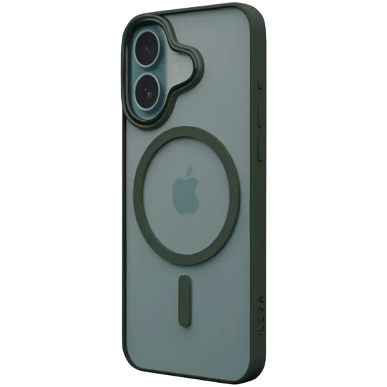 Etui iLera Go ColorAnt Clear ILGCACLCADG16 do iPhone 16 zielone