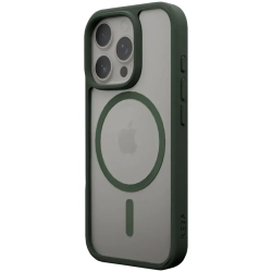 Etui iLera Go ColorAnt Clear ILGCACLCADG16PR do iPhone 16 Pro zielone