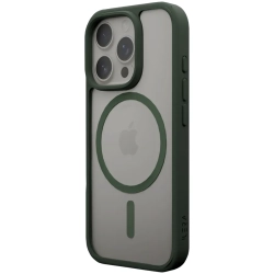 iLera Go ColorAnt Clear Case ochronny w kolorze Deep Green do iPhone 16