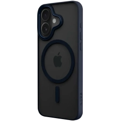Etui iLera Go ColorAnt Clear ILGCACLCABL16 do iPhone 16 niebieskie