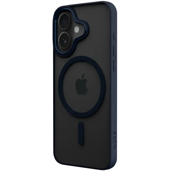 Etui iLera Go ColorAnt Clear ILGCACLCABL16 do iPhone 16 niebieskie