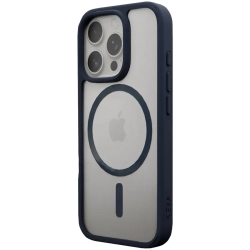 Etui iLera ColorAnt Clear ILGCACLCABL16PRMX do iPhone 16 Pro Max niebieskie