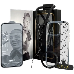 iLera Go Ice 4 w 1: etui MagSafe, szkło ochronne i pasek do iPhone 16