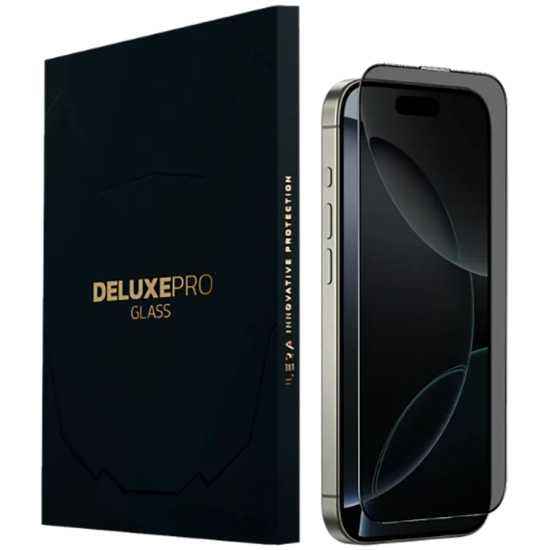 iLera DeLuxe Incognito, szkło z filtrem prywatności do iPhone 16 Pro