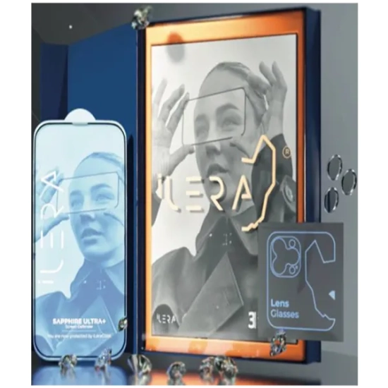 iLera Premium Sapphire Ultra + Corning Glass Szkło ochronne do iPhone 16