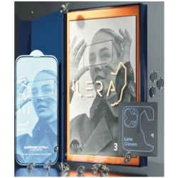 iLera Premium Sapphire Ultra + Corning Glass Szkło ochronne do iPhone 16