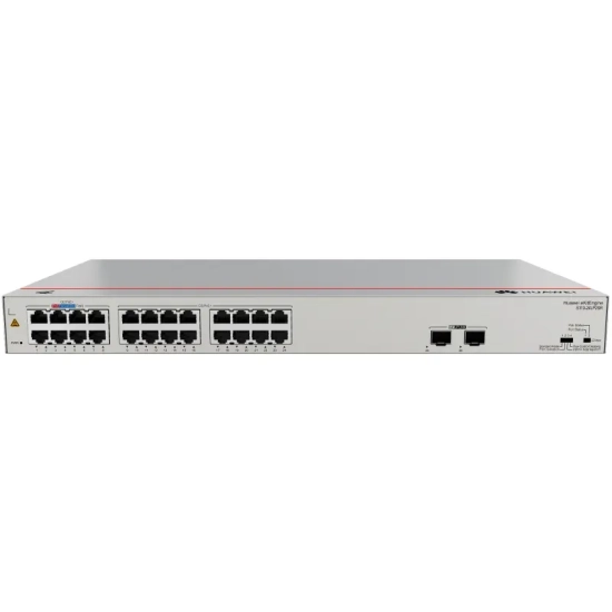 Switch PoE Huawei S110-24LP2SR: 24 porty Gigabit PoE+ oraz 2 uplinki GE SFP