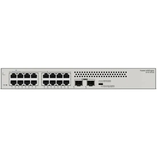 Switch niezarządzalny Huawei S110-16T2S: 16 portów Gigabit Ethernet i 2