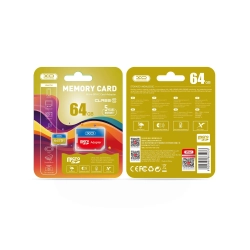 Karta pamięci XO XO 64 GB microSDXC z adapterem SD.