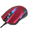 Mysz komputerowa E-BLUE Auroza G przewodowa, czerwona, 3000 DPI