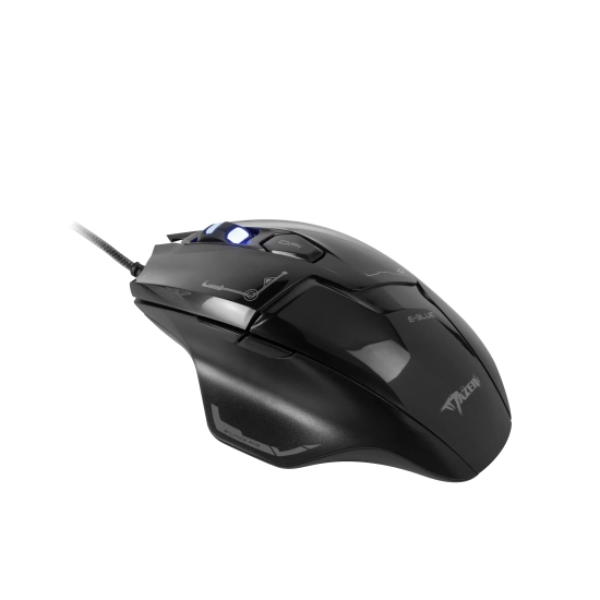 Mysz komputerowa E-BLUE Mazer przewodowa, czarna, 2500 DPI EMS642BKAA-IU