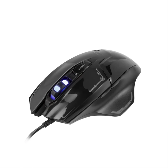 Mysz komputerowa E-BLUE Mazer przewodowa, czarna, 2500 DPI EMS642BKAA-IU