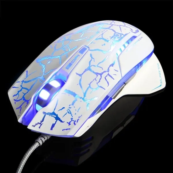 Mysz komputerowa E-BLUE Mazer Pro przewodowa EMS600WHCA-IU