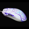 Mysz komputerowa E-BLUE Cobra przewodowa, biało-niebieska, 2500 DPI, e-box