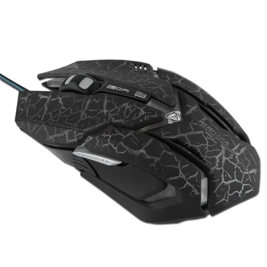 Mysz komputerowa E-BLUE Auroza gamingowa przewodowa, czarna EMS639BKCA-IU
