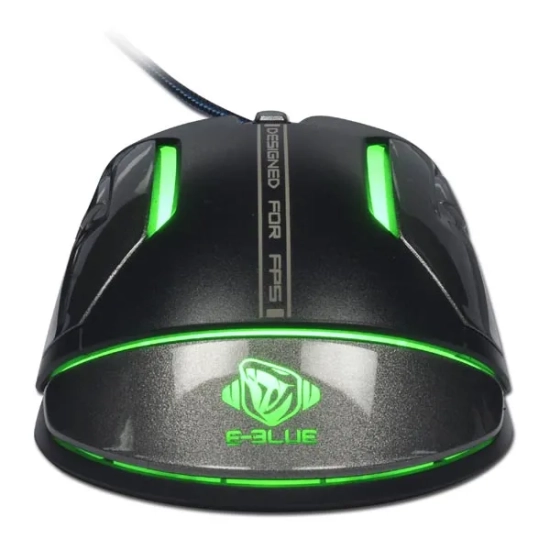 Mysz komputerowa E-BLUE Auroza FPS przewodowa, czarna, 8200 DPI