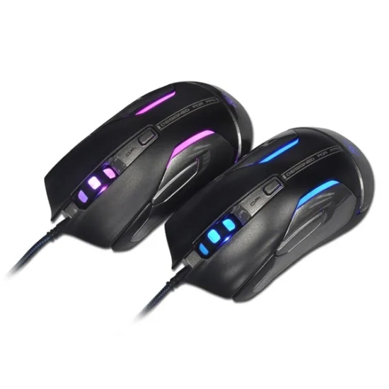 Mysz komputerowa E-BLUE Auroza FPS przewodowa, czarna, 8200 DPI